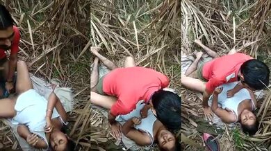 Desi Girlfriend Jungle Me XXX Porn Video Share – Bhojpuri porn