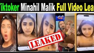 Pakistani TikToker Minahil Malik Hard Sex MMS